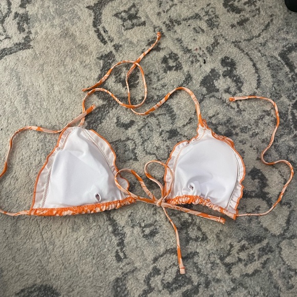 Floral triangle bikini top - Picture 2 of 2